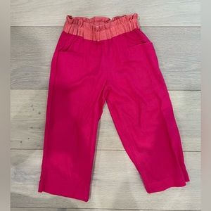 NWOT BISBY pink culottes- 4T